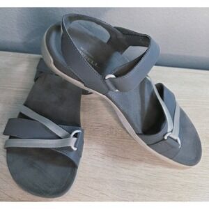 Merrell Air Cushion Sandals Women's Size 9 Charcoal Comfort Strap